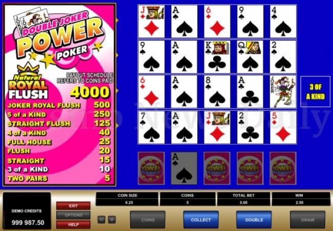 Jouer Video Poker